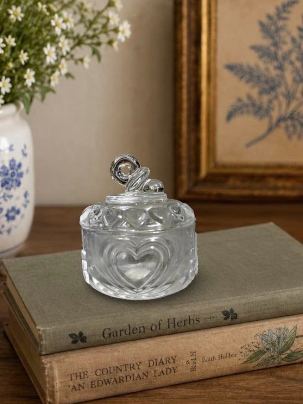 Forever Favors Crystal Clear Pacifier Box 24 percent lead Crystal Keepsake Jar